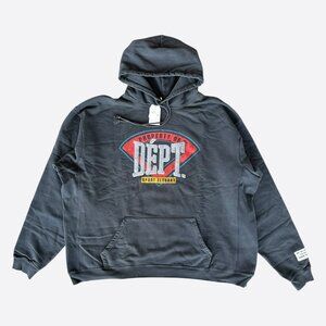Gallery Dept Washed Navy Property Of Logo Hoodie